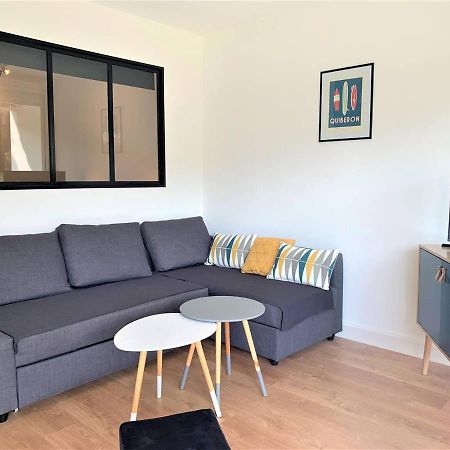 Quiberon, Appart 2 Pieces Renove, A 2 Pas De La Plage, Loggia Sud, Garage, Classe 2*, Pour 3 Pers. - Fr-1-478-182 Exteriör bild