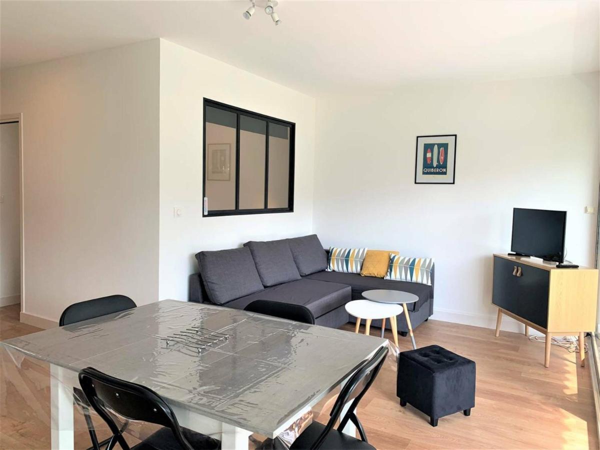 Quiberon, Appart 2 Pieces Renove, A 2 Pas De La Plage, Loggia Sud, Garage, Classe 2*, Pour 3 Pers. - Fr-1-478-182 Exteriör bild
